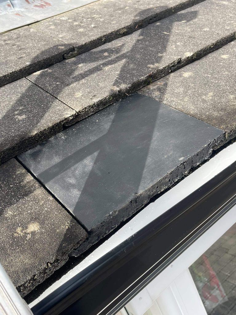 broken tile repair