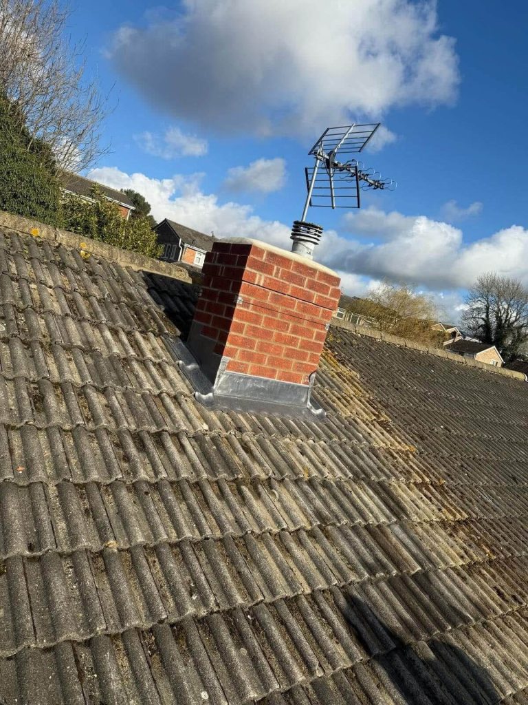 chimney repair work