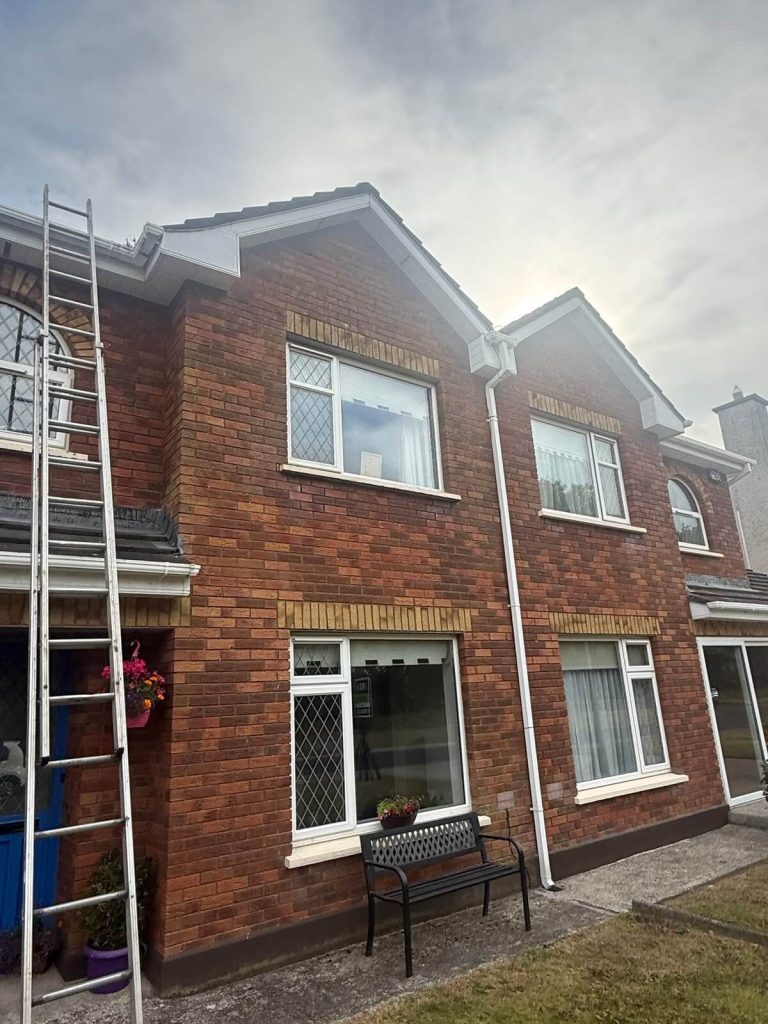new gutter systems on 2 houses