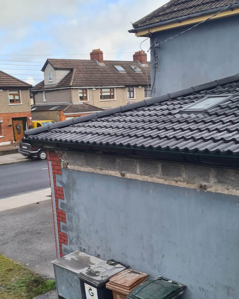 new gutters on extension