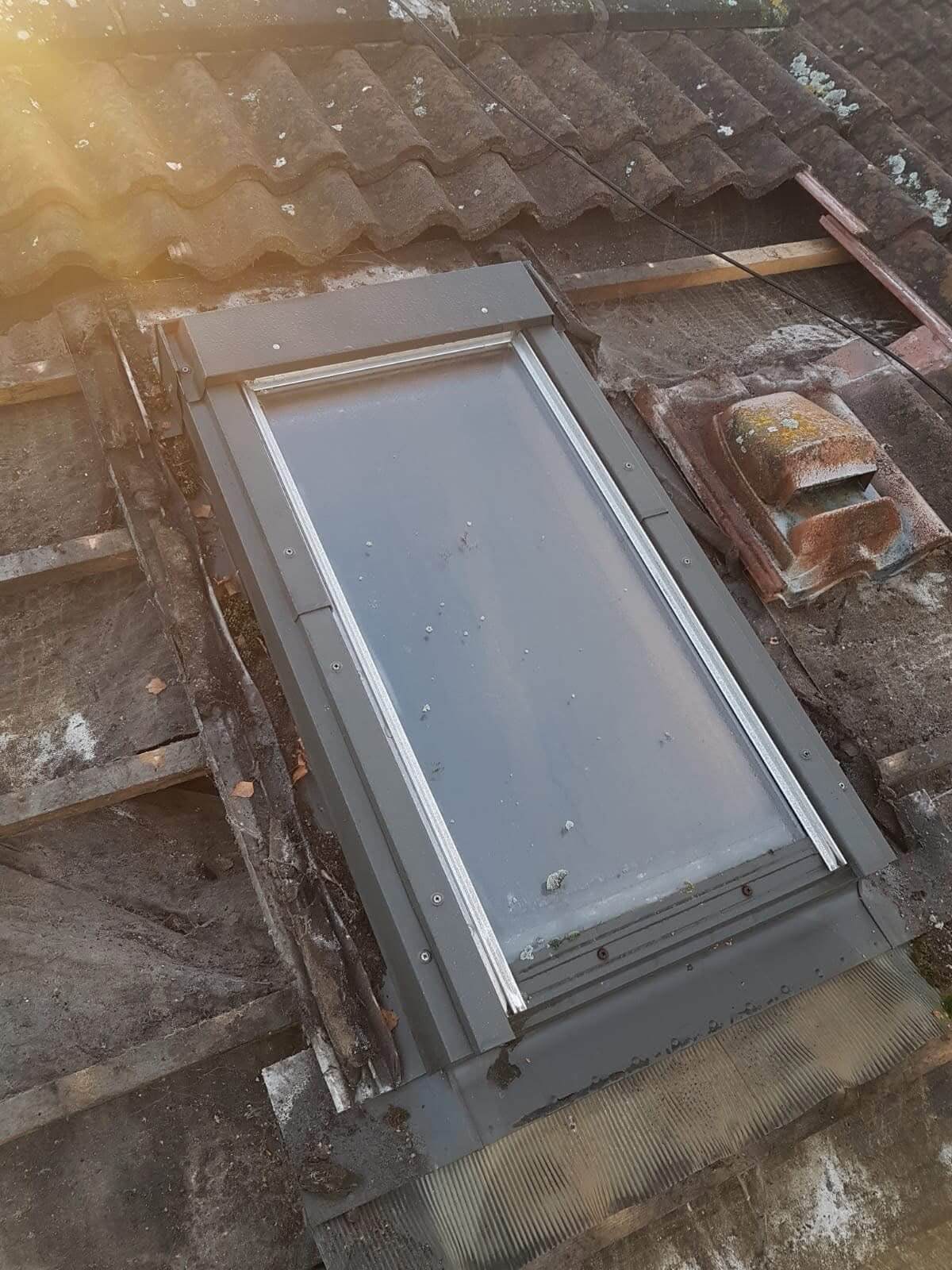 repairing a skylight
