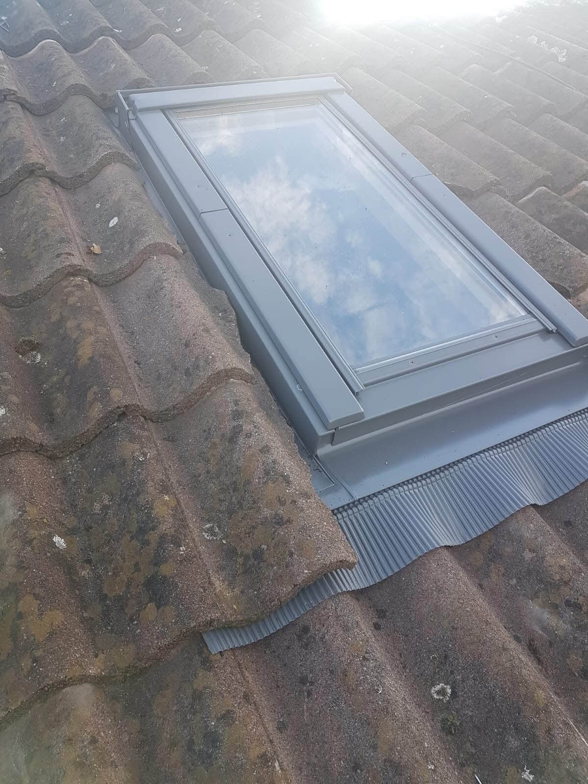 skylight replacement on roof