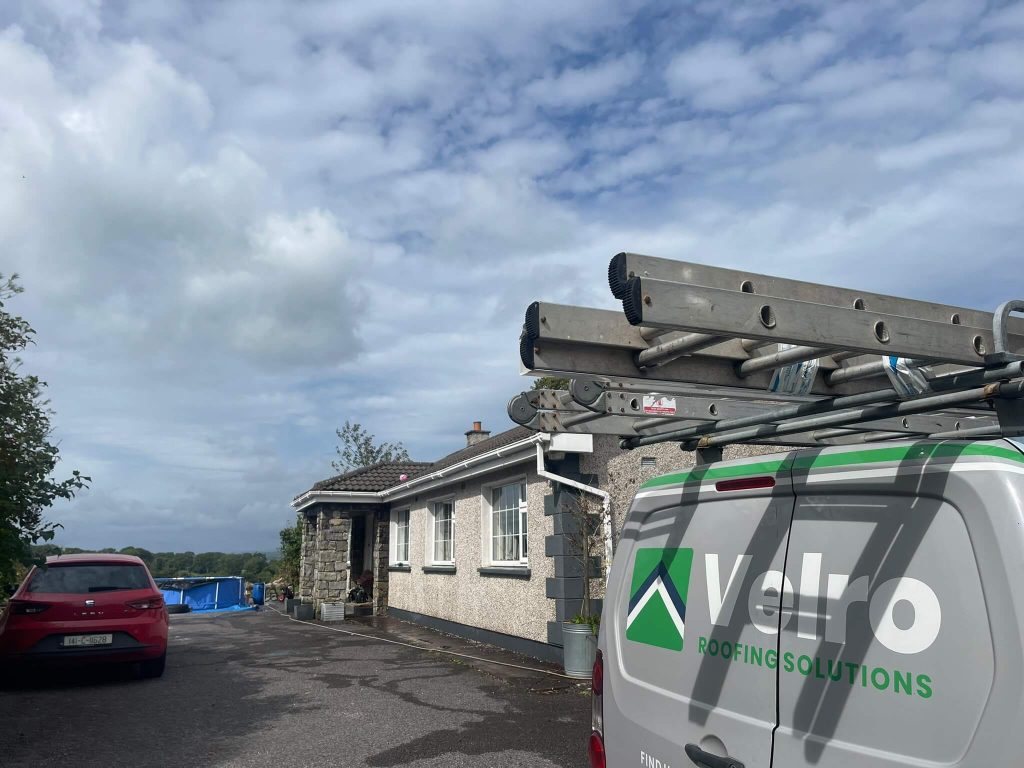 velro roofing van